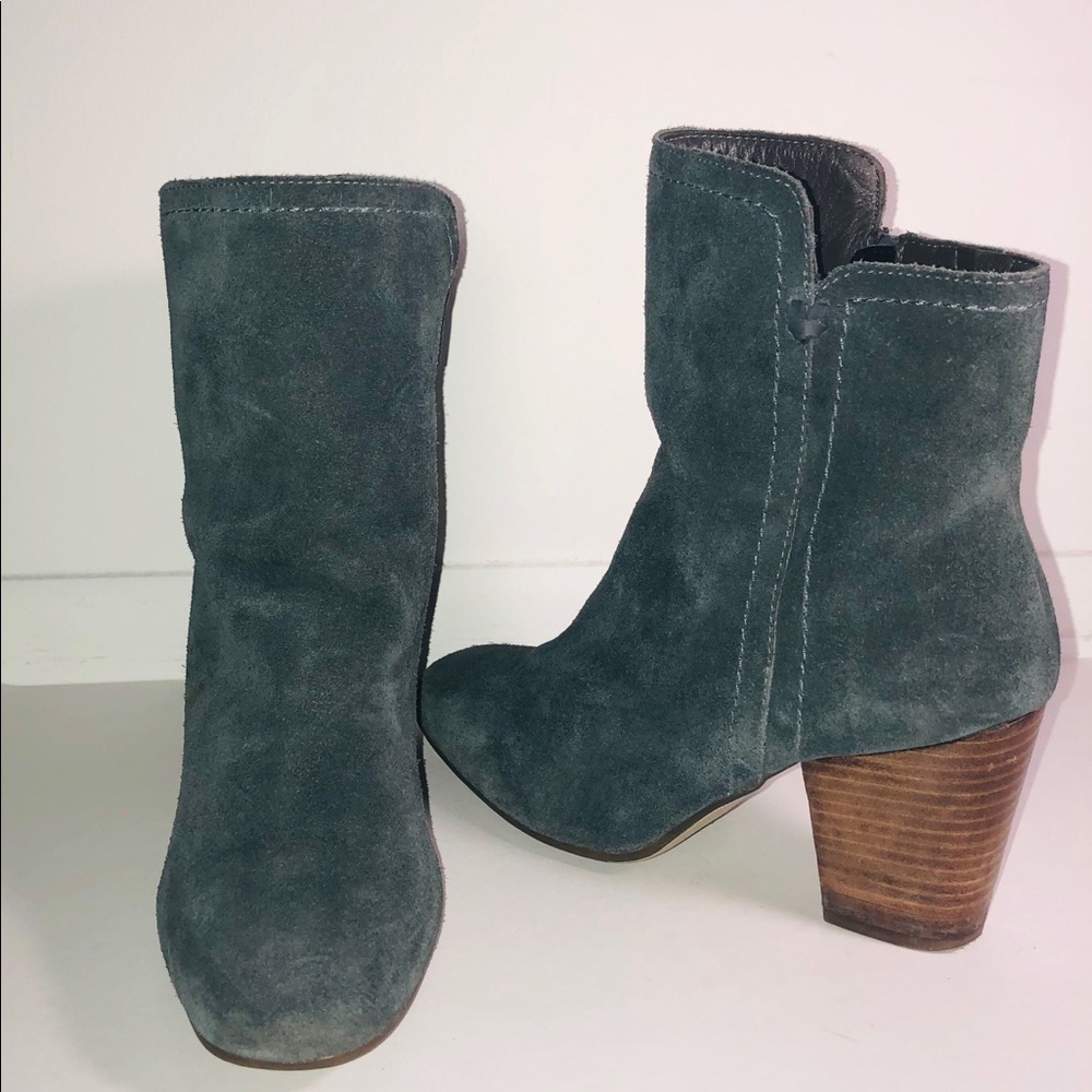 Hush puppies green booties